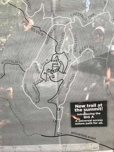 Trail Map of Mt. Agamenticus